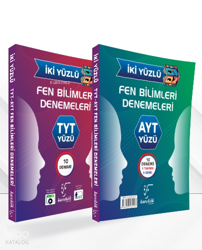 KAREKÖK / TYT-AYT İKİ YÜZLÜ FEN BİLİMLERİ DENEMELE