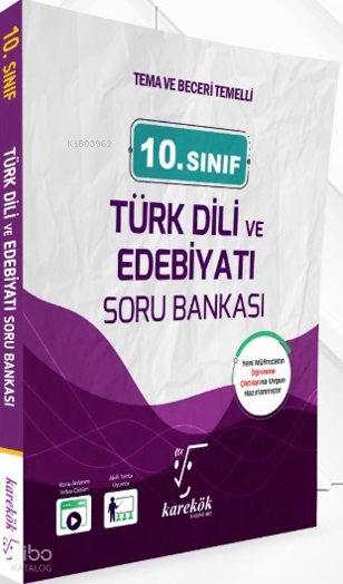 KAREKÖK / 10.SINIF TÜRK DİLİ VE EDEB.SORU BANKASI (YENİ)