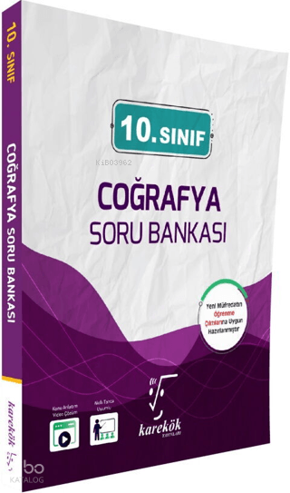 KAREKÖK / 10 .SINIF COĞRAFYA SORU BANKASI (YENİ)