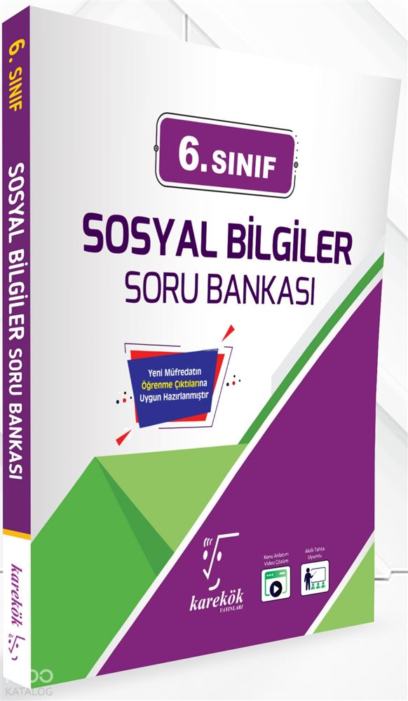 KAREKÖK / 6. SINIF SOSYAL BİLGİLER SORU BANKASI