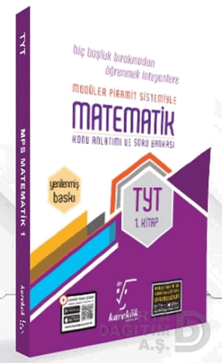 KAREKÖK / TYT MPS MATEMATİK 1 (1.KİTAP KONU ANLATIMLI SORU BANKASI)