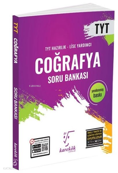 KAREKÖK / TYT COĞRAFYA SORU BANKASI (TYT HAZ - LİSE YAR)