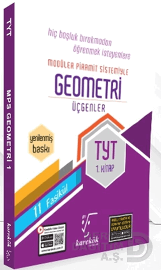 KAREKÖK / TYT MPS GEOMETRİ - 1 (YENİLENMİŞ BASKI)