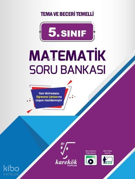 KAREKÖK / 5.SINIF MATEMATİK SORU BANKASI - YENİ (TEMA VE BECERİ T)