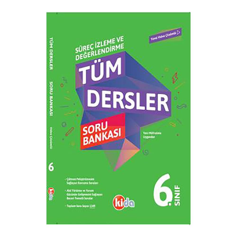 KİDA / TÜM DERSLER SORU BANKASI 6. SINIF