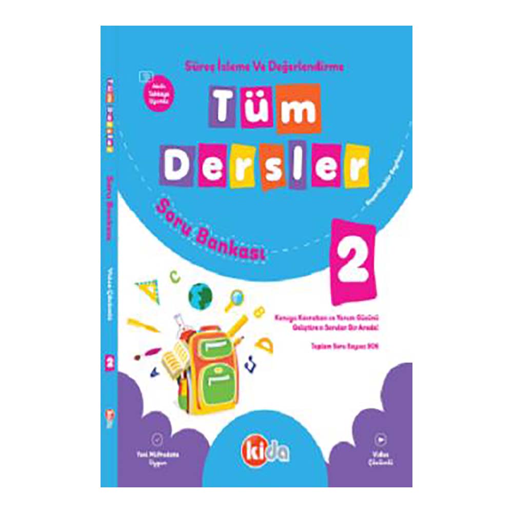 KİDA / TÜM DERSLER SORU BANKASI 2.SINIF