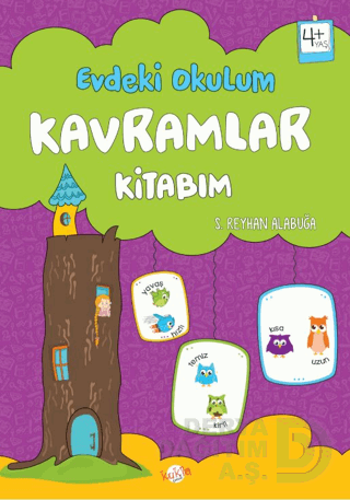 KUKLA / EVDEKİ OKULUM - KAVRAMLAR KİTABIM 4 + YAŞ