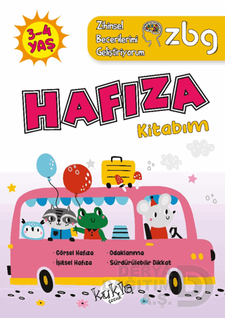 KUKLA / ZBG HAFIZA KİTABIM 3 - 4 YAŞ