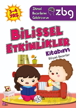 KUKLA / ZBG BİLİŞSEL ETKİNLİKLER KİTABIM 3 - 4 YAŞ