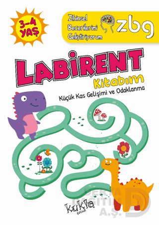 KUKLA / ZBG LABİRENT KİTABIM 3 - 4 YAŞ