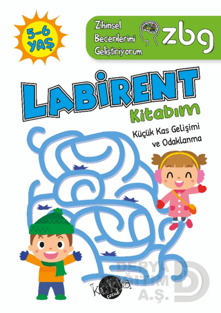 KUKLA / ZBG LABİRENT KİTABIM 5 - 6 YAŞ