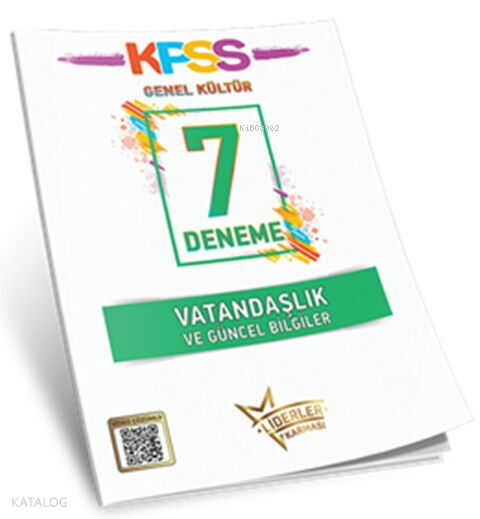 LİDERLER KARMASI / KPSS 7 DENEME VATANDAŞLIK VE.....
