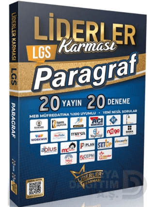 LİDERLER KARMASI / LGS PARAGRAF (20 YAYIN 20 DENEME)