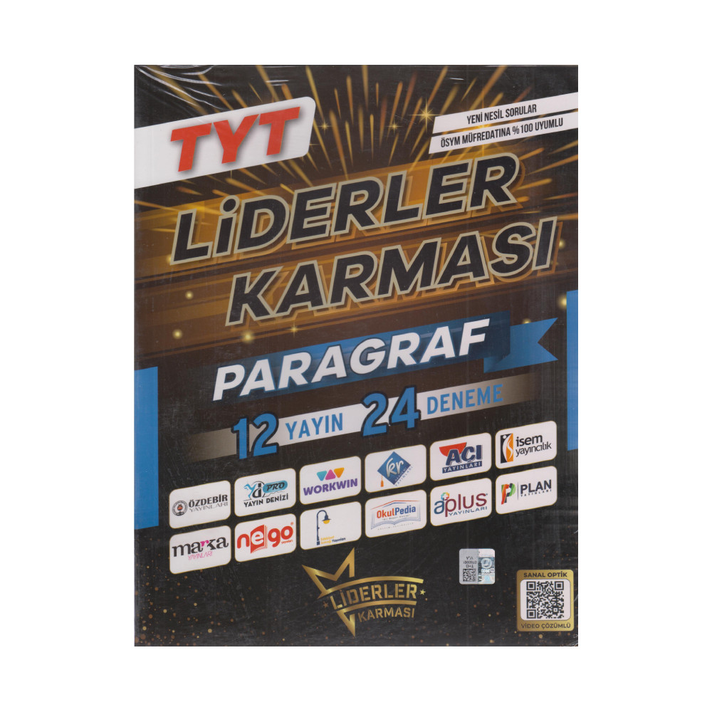 LİDERLER KARMASI / TYT PARAGRAF 12 YAYIN 24 DN