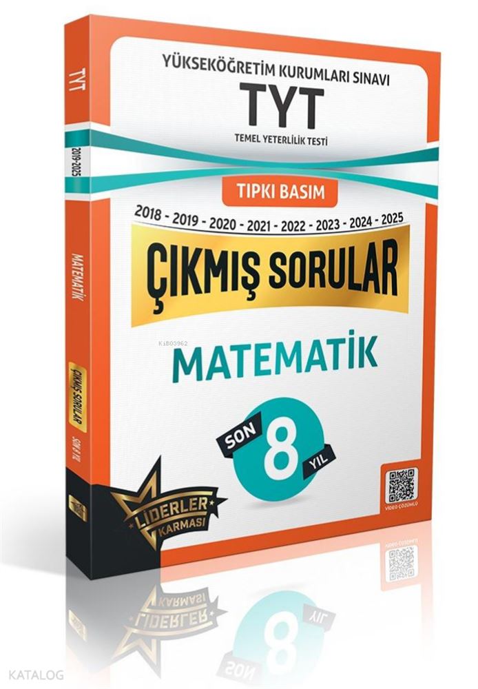 LİDERLER KARMASI / TYT MATEMATİK SON 8 YIL ÇS