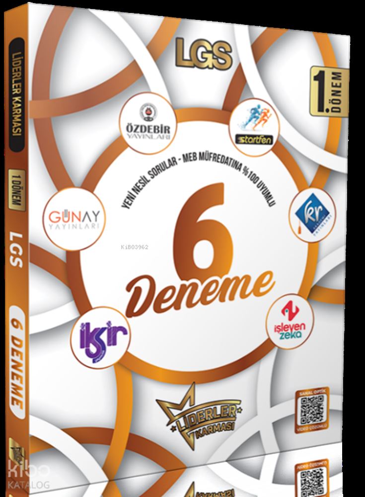 LİDERLER KARMASI / LGS 1. DÖNEM 6 DENEME
