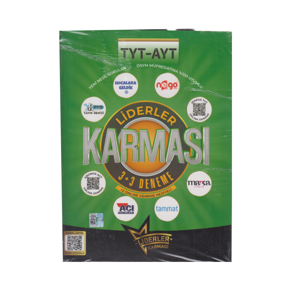LİDERLER KARMASI / TYT - AYT 3+3 DENEME