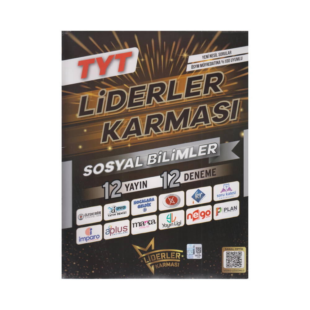 LİDERLER KARMASI / TYT SOSYAL BİLİMLER 12 YAYIN 12 DENEME