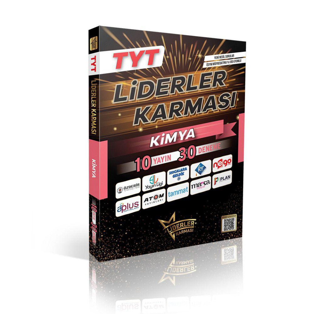 LİDERLER KARMASI / TYT KİMYA 10 YAYIN 30 DENEME