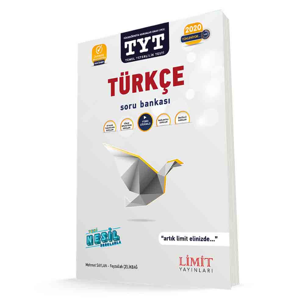 LİMİT / TYT TÜRKÇE SORU BANKASI (58717 - 54856 YENİLENMİŞ BASKI)
