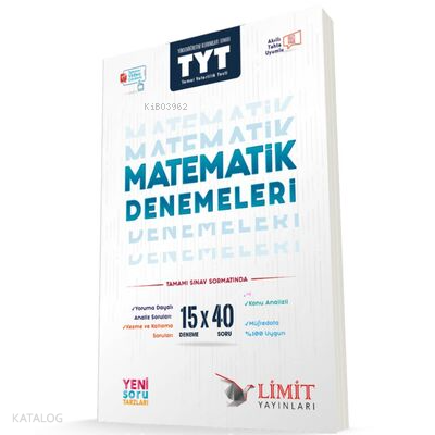 LİMİT / TYT MATEMATİK DENEMELERİ 15X40