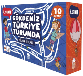 MAVİ KİRPİ / GÖKDENİZ TÜRKİYE TURUNDA 4.SINIF (10 KİTAP TAKIM)