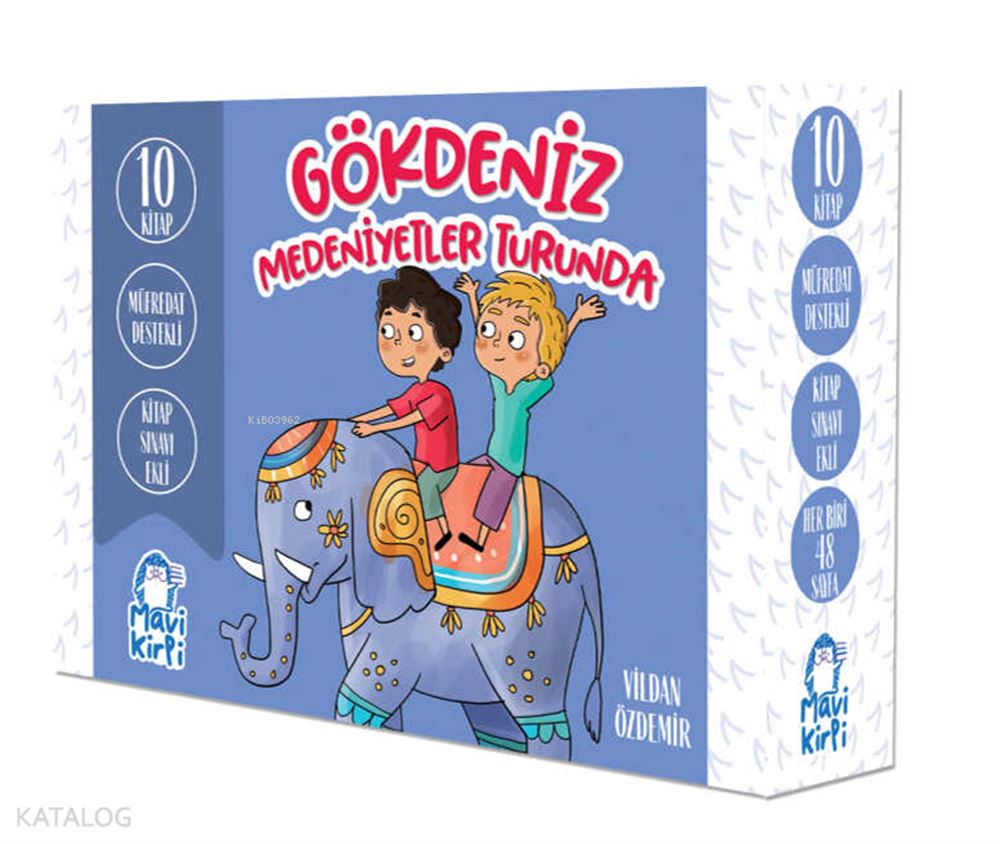 MAVİ KİRPİ / GÖKDENİZ MEDENİYETLER TURUNDA 3.SINIF (10 KİTAP)
