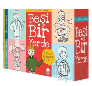 MAVİ KİRPİ / BEŞİ BİR YERDE 4.SINIF (10 KİTAP)