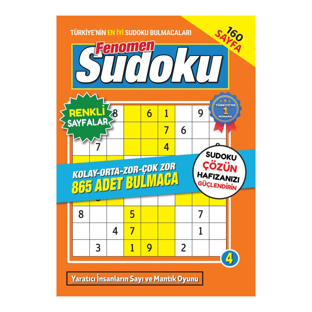 MAXİ YAYINCILIK / FENOMEN SUDOKU - 4