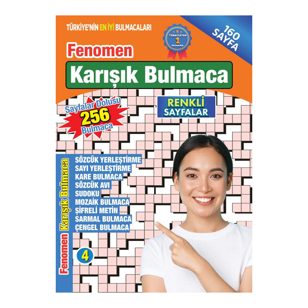 MAXİ YAYINCILIK / FENOMEN KARIŞIK BULMACA - 4