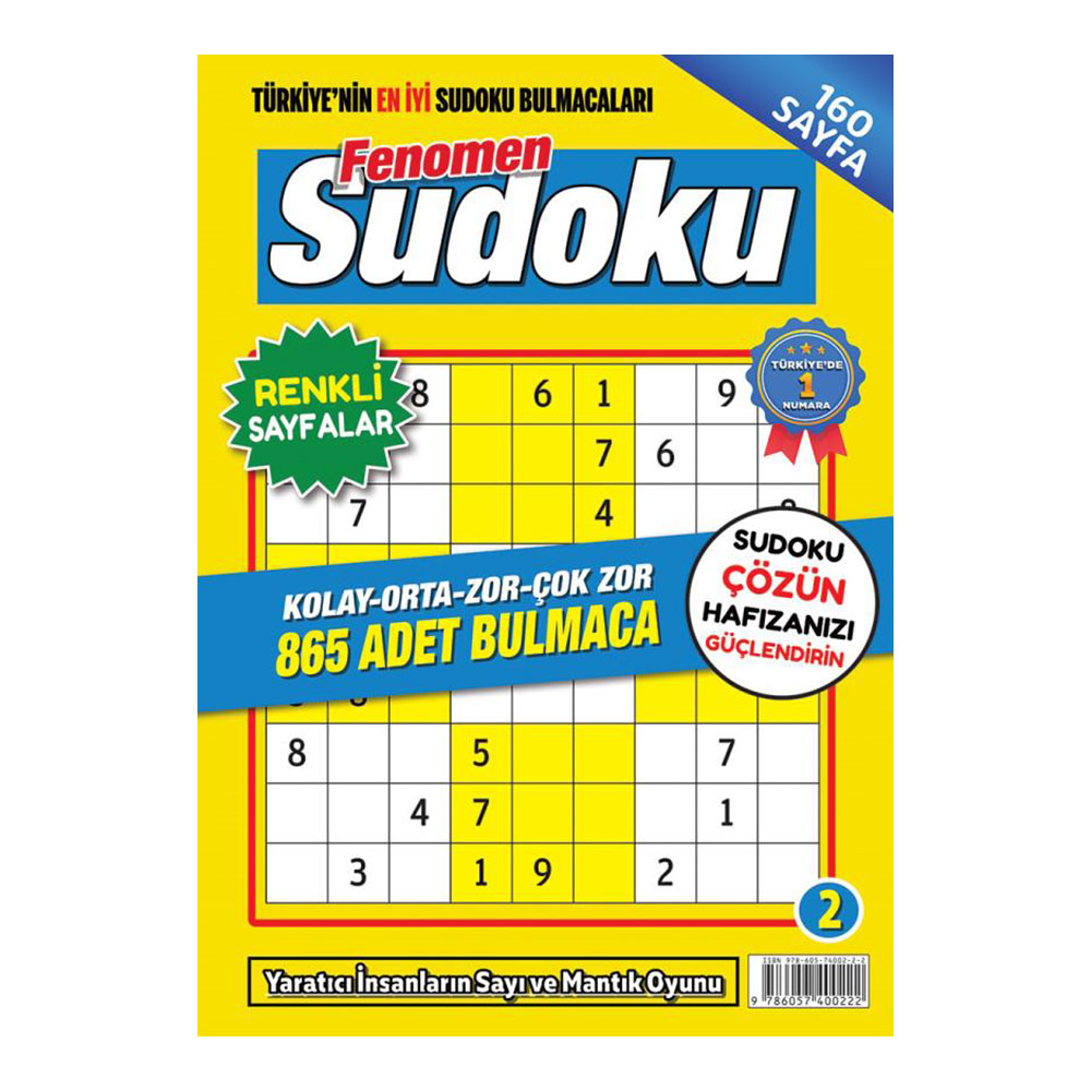 MAXİ YAYINCILIK / FENOMEN SUDOKU - 2