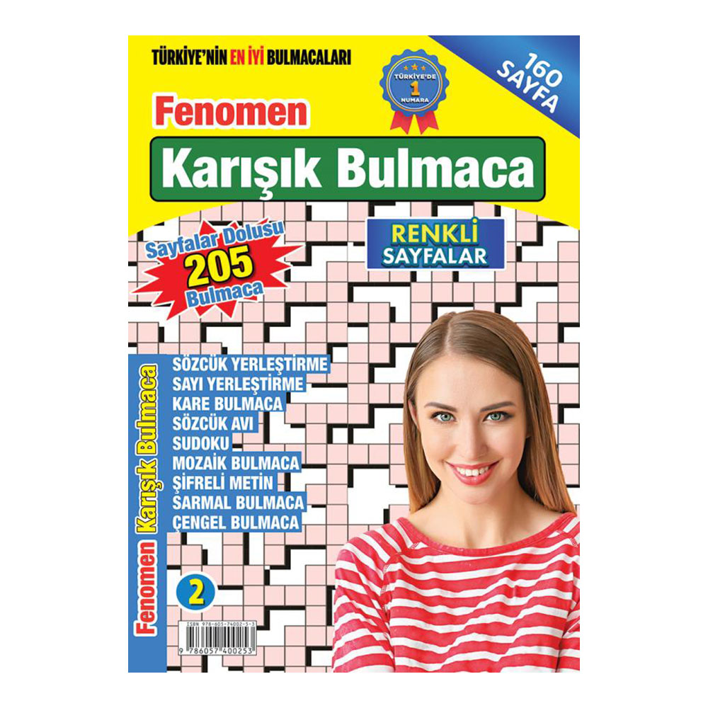 MAXİ YAYINCILIK / FENOMEN KARIŞIK BULMACA - 2