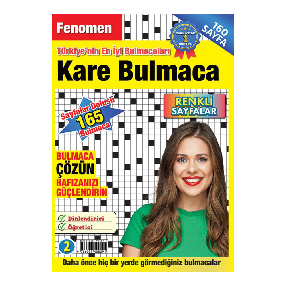 MAXİ YAYINCILIK / FENOMEN KARE BULMACA - 2