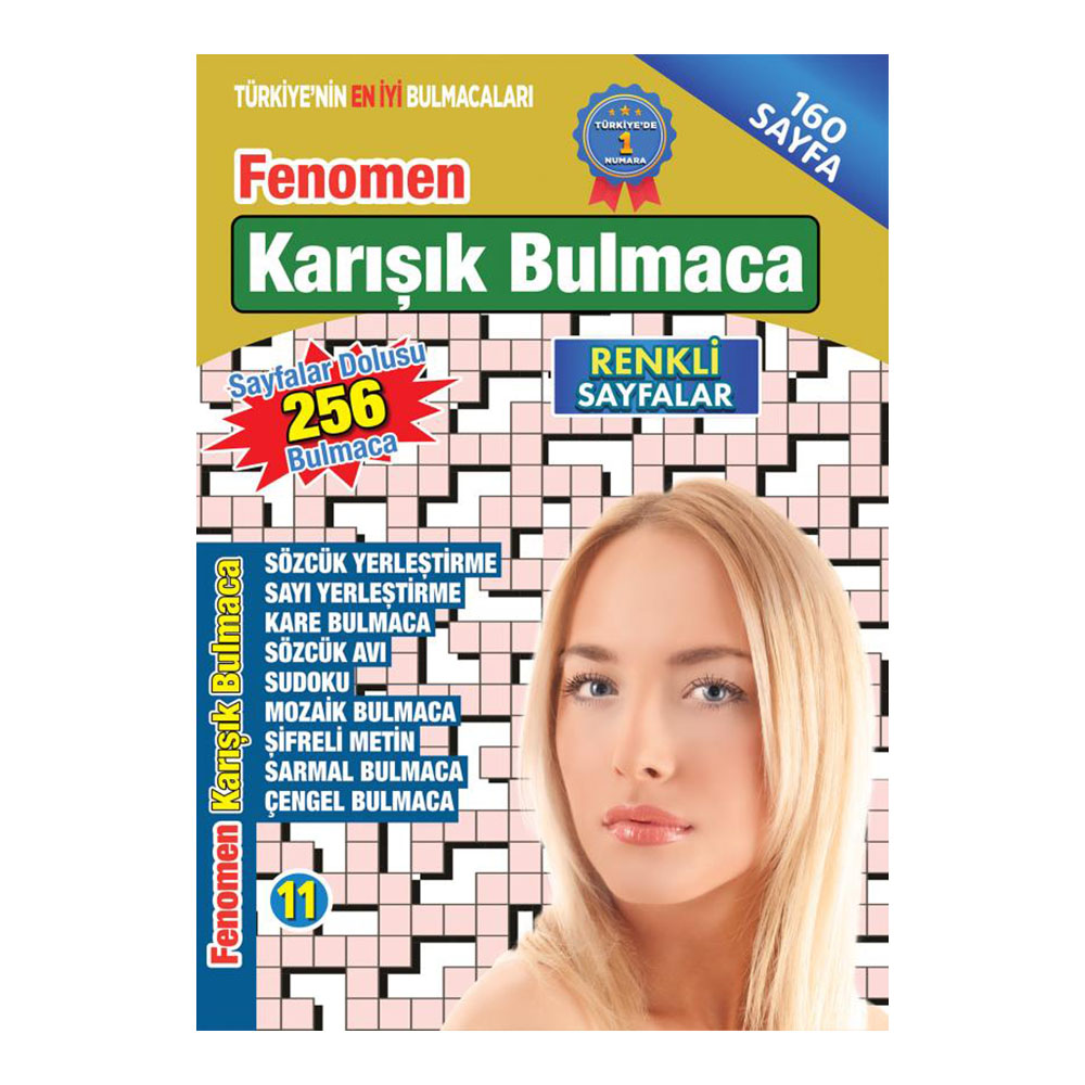 MAXİ YAYINCILIK / FENOMEN KARIŞIK BULMACA - 11