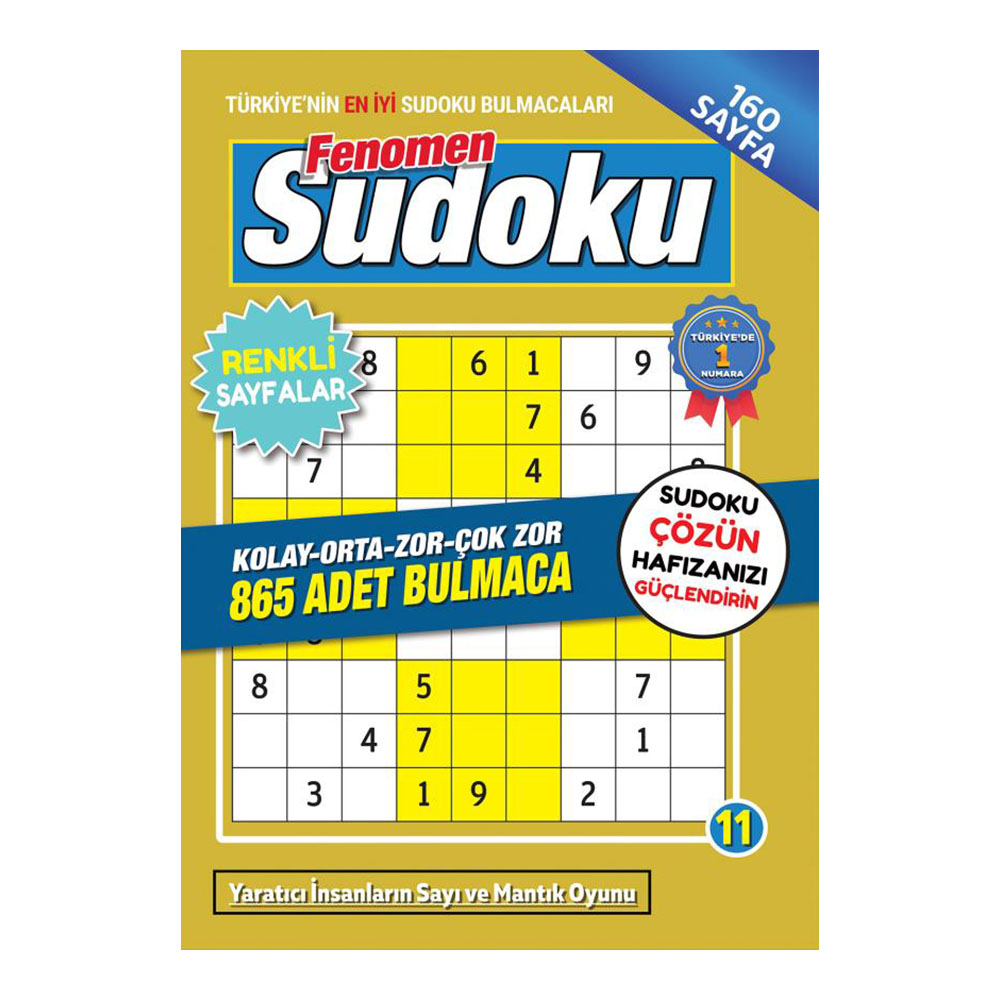 MAXİ YAYINCILIK / FENOMEN SUDOKU - 11