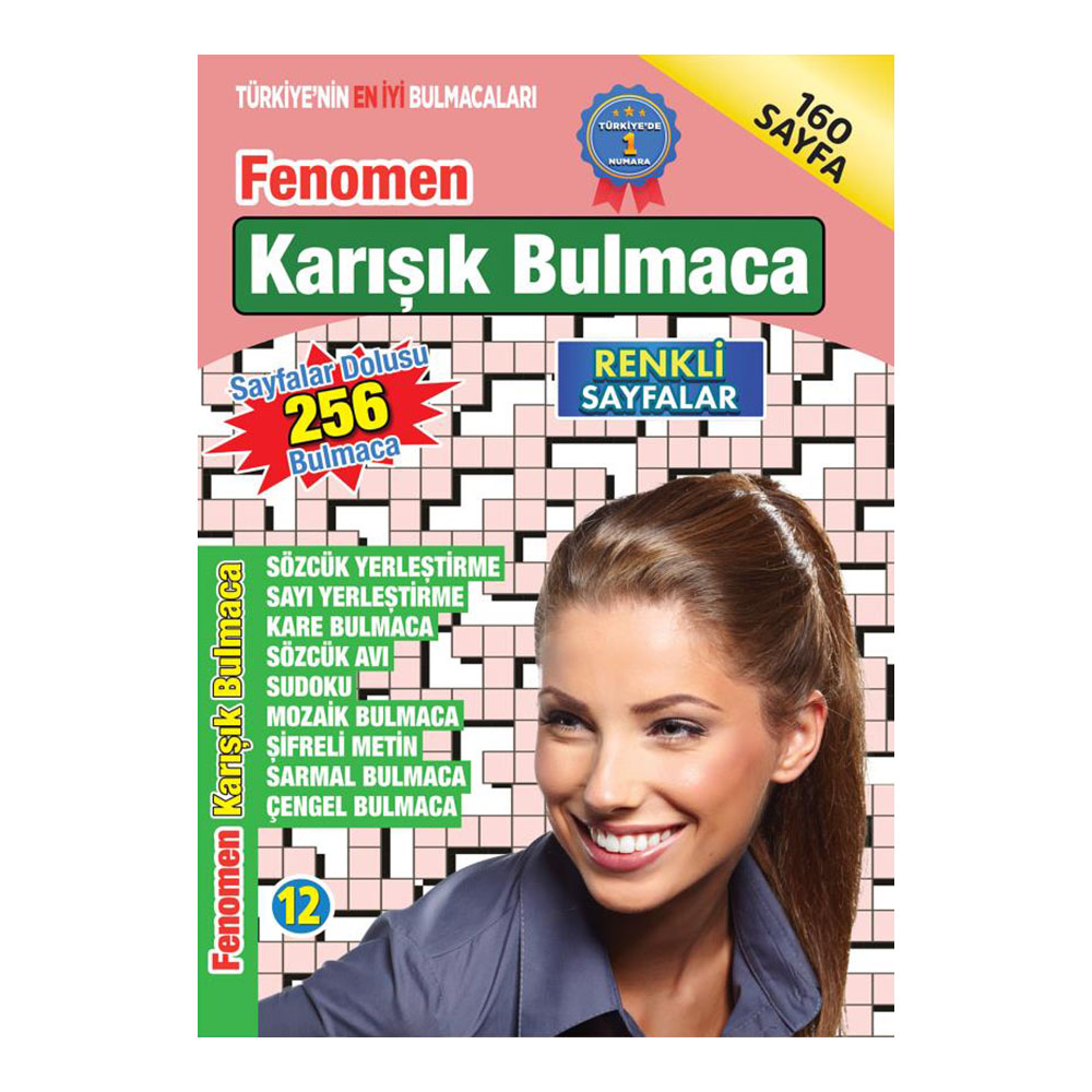 MAXİ YAYINCILIK / FENOMEN KARIŞIK BULMACA - 12