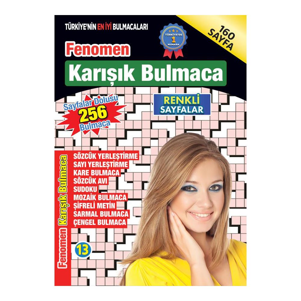 MAXİ YAYINCILIK / FENOMEN KARIŞIK BULMACA - 13