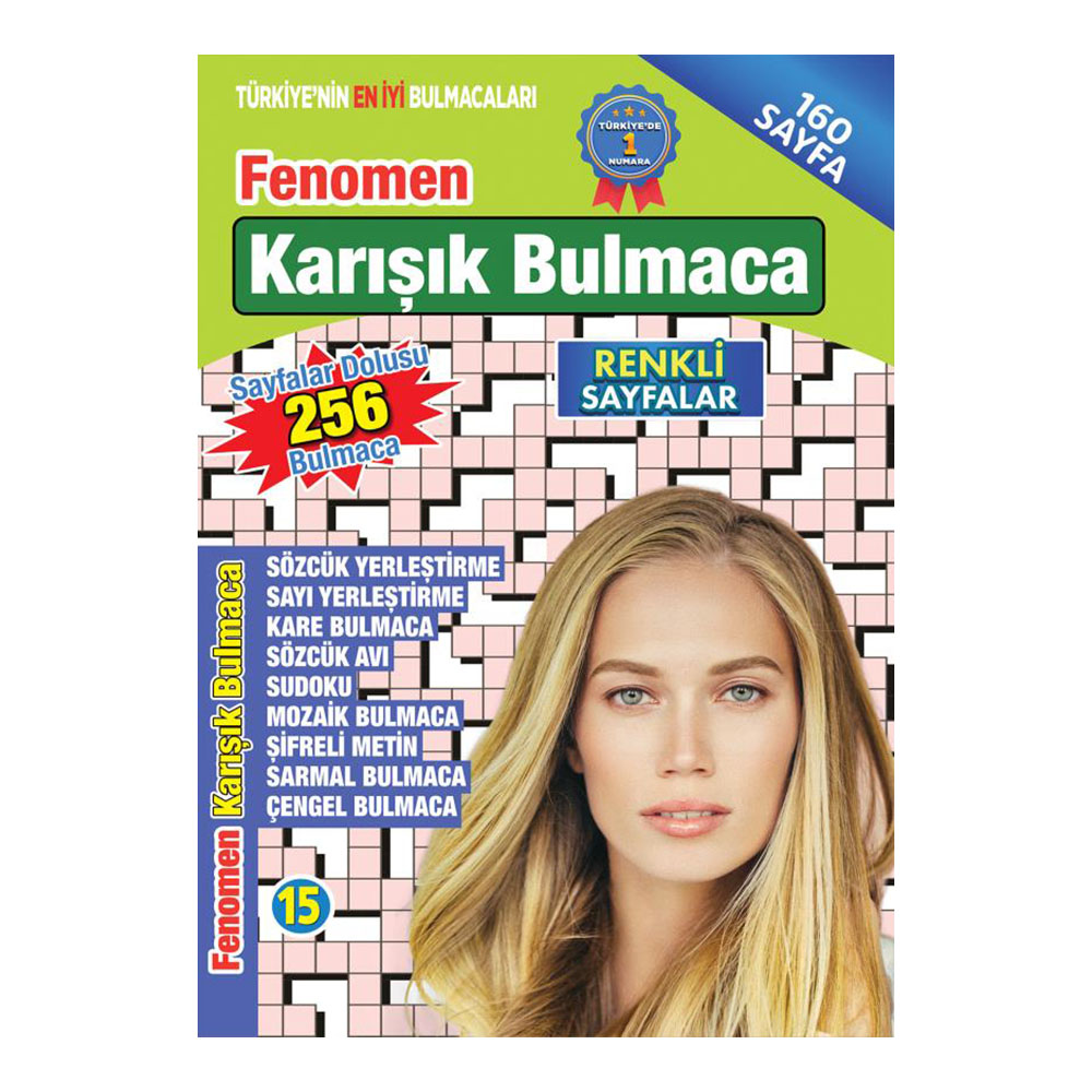 MAXİ YAYINCILIK / FENOMEN KARIŞIK BULMACA - 15