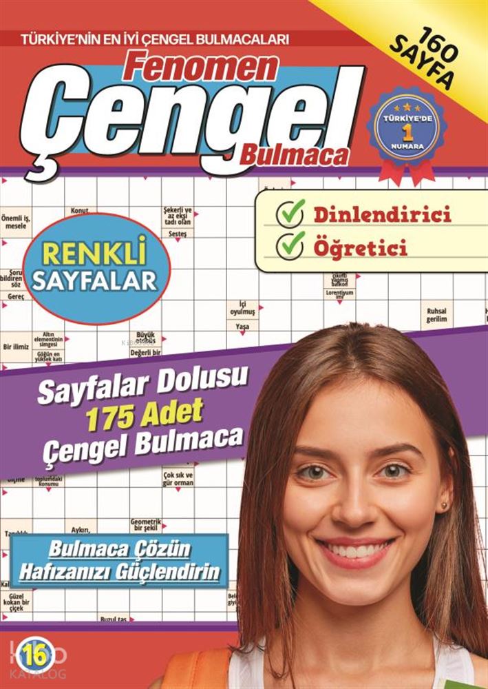 MAXİ YAYINCILIK / FENOMEN ÇENGEL BULMACA - 16