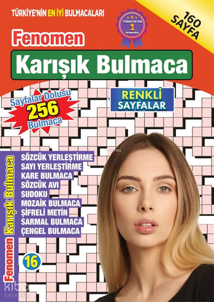 MAXİ YAYINCILIK / FENOMEN KARIŞIK BULMACA - 16