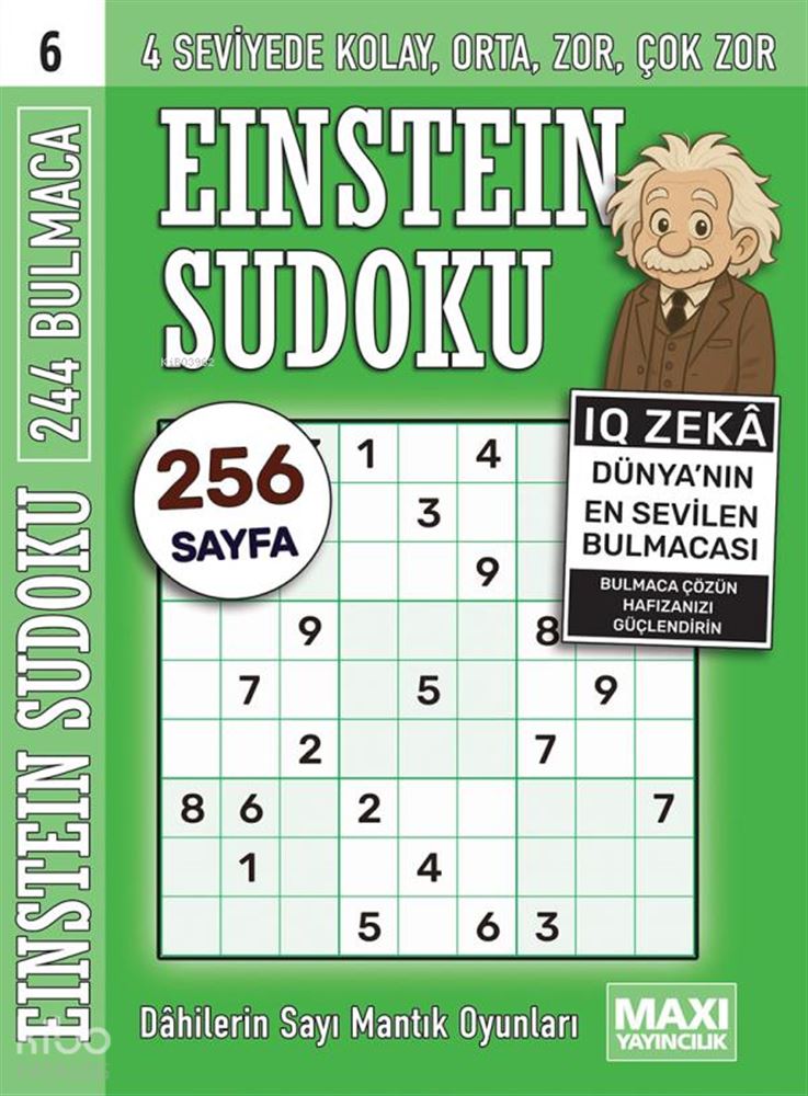 MAXİ YAYINCILIK / EİNSTEİN SUDOKU - 6