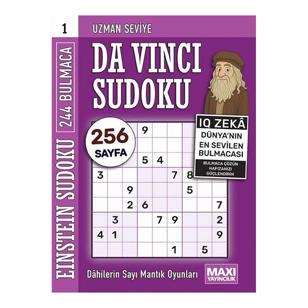 MAXİ YAYINCILIK / DA VİNCİ SUDOKU - 1