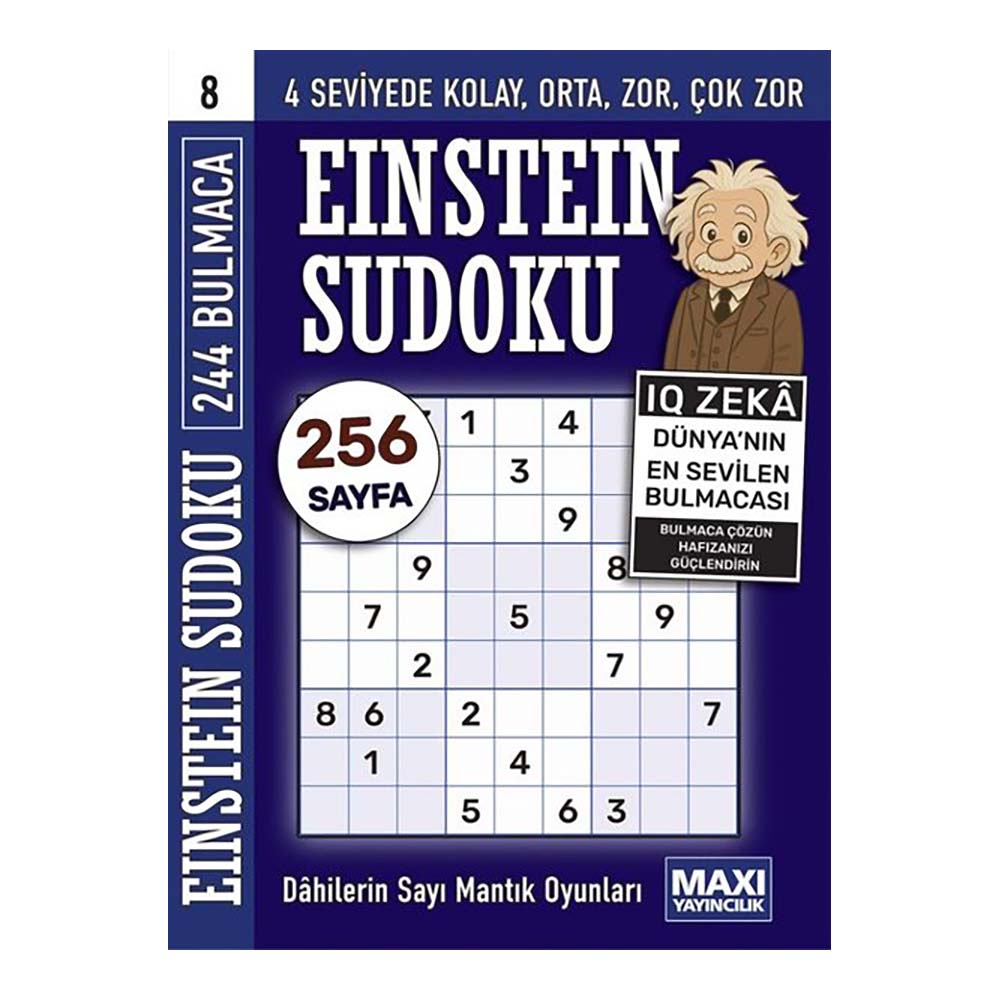 MAXİ YAYINCILIK / EİNSTEİN SUDOKU - 8