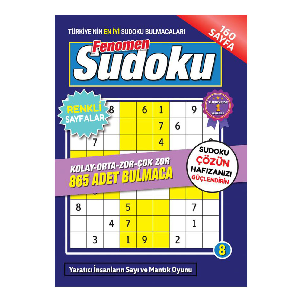 MAXİ YAYINCILIK / FENOMEN SUDOKU - 8