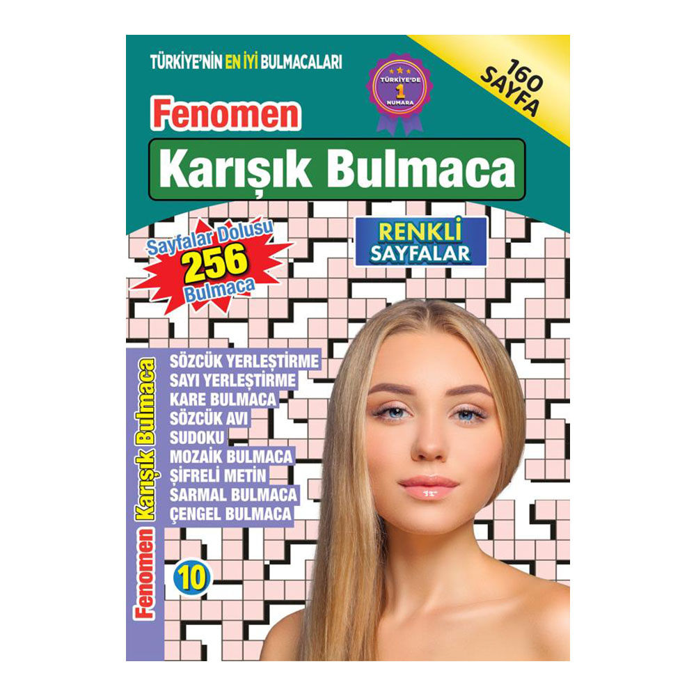 MAXİ YAYINCILIK / FENOMEN KARIŞIK BULMACA - 10