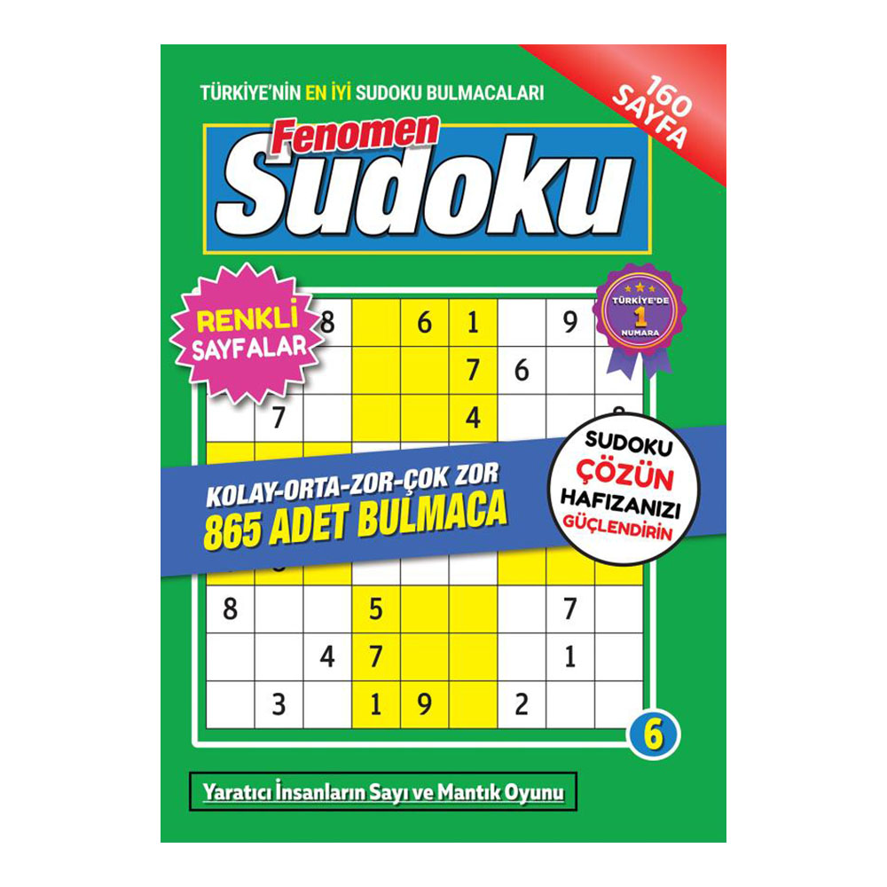 MAXİ YAYINCILIK / FENOMEN SUDOKU - 6