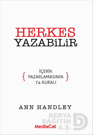 MEDİACAT / HERKES YAZABİLİR / ANN HANDLEY
