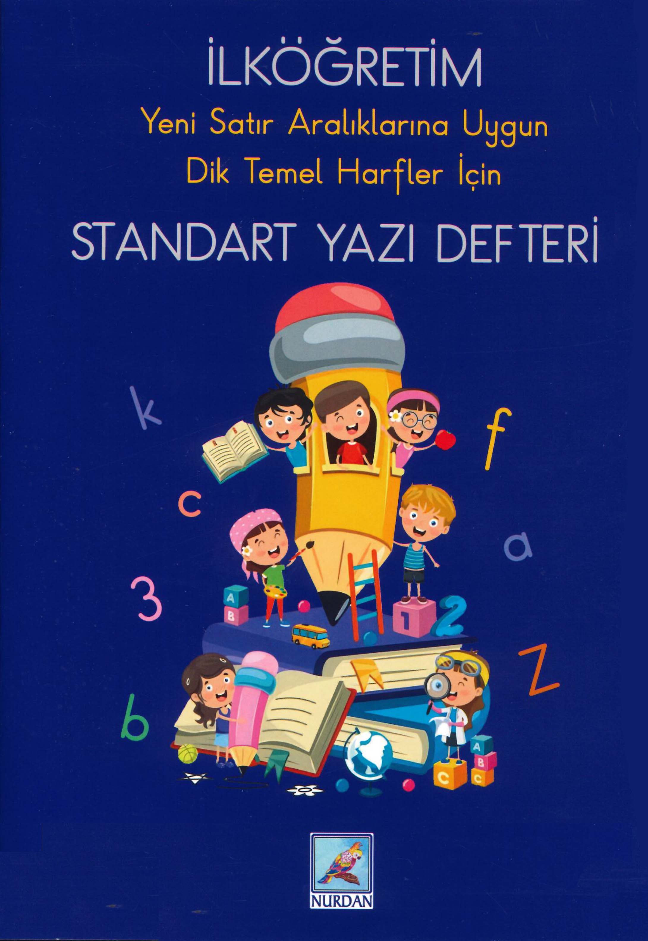NURDAN /İLKÖĞRETİM STANDART YAZI DEFTERİ (BÜYÜK MAVİ)