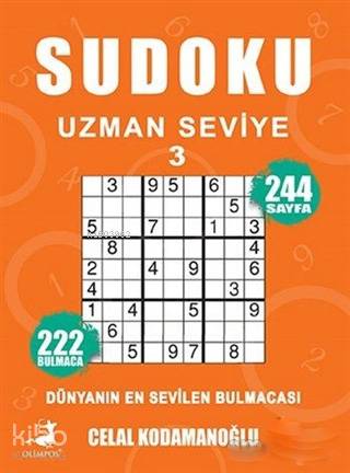 OLİMPOS / SUDOKU UZMAN SEVİYE 3