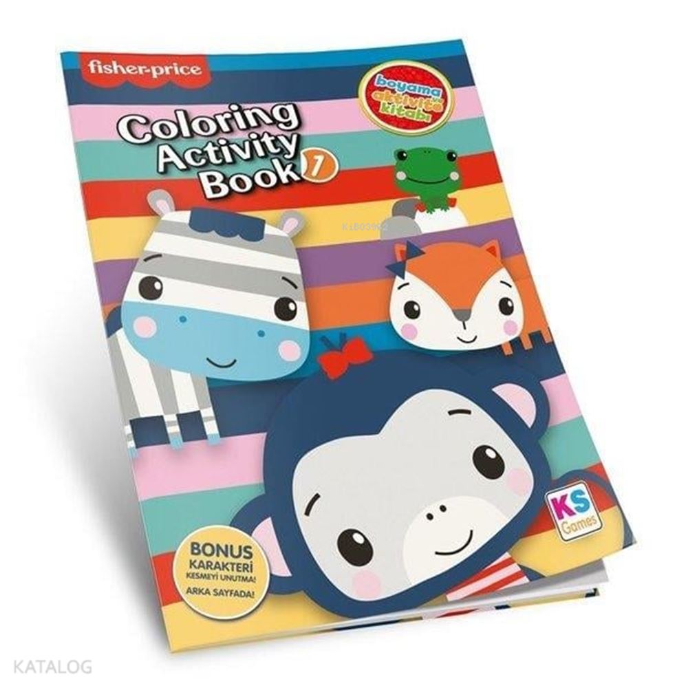 KS GAMES / COLORİNG ACTİVİTY BOOK - 1